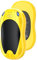 FANDLISS Handwärmer Elektrisch, Zweiseitige Heizung, 2er Taschenwärme mit 10000mAh, USB Taschenwärmer Wiederverwendbar mit 3 Wärmestufen, Winter Geschenke für Outdoor Camping(Gelb und Schwarz)