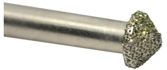 1pc 90deg 6 * 10mm Cnc-Fräser Galvanisierter Diamant-Stein-Schnitzwerkzeug-Stein-Graviermaschine-Schneider-Stein-Schneidbits