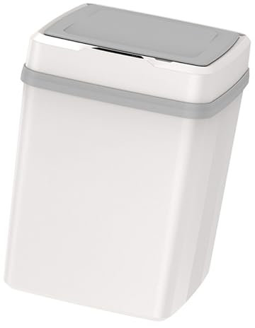 Poubelles Poubelle Canette 12L de Grande capacité Capteur de Mouvement Déchets Intelligents