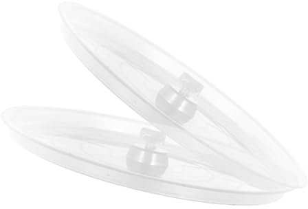 JUMPLAWN 2piezas Accesorios para Jaulas De Pájaros Bandejas De Transparente Soporte para Excrementos De Bandeja Inferior para Jaulas Repuesto para De Pájaros