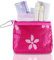 Period Starter Kit - Fashionable and Organic Menstrual Period Survival Kit - When Aunt Flo Makes a Surprise Visit! (Your First Choice to-Go!) (Pink)