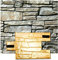 GRANITE WALL Schiefer Matte Stempel Texturieren Haut Muster Stein dekorativen Beton Zement Impressum Textur Stempel Matte Polyurethan Stamping
