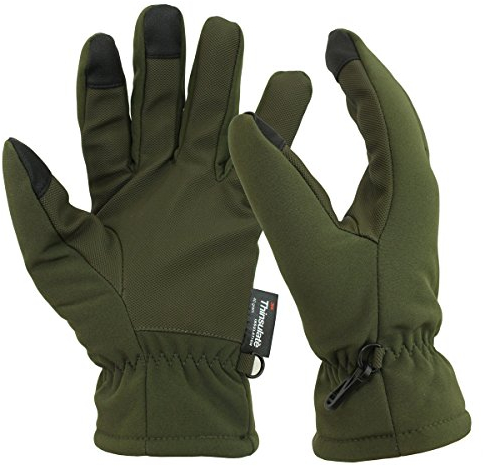 Mil-Tec Softshell Handschuhe Thinsulate Oliv Gr.XL