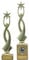 A1 PERSONALISED GIFTS Gold Star Achievement Trophies