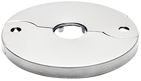 21mm (1/2) Split Two-Piece Collar Chrome Plated Steel Valve Hole Cover Tap Rose