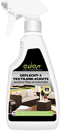 Eden Versiegler für Geflecht, Textilene, Polyrattan & Batyline - Schutz & Pflege für Outdoor-Möbel mit UV-Schutz und wasserabweisender Wirkung - 500 ml