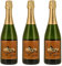 Weingut Mees | SPÄTBURGUNDER ROSE-SEKT TROCKEN B.A. NAHE, 2022 | Prämiertes Rosé-Sekt-Set von der Nahe | Klassische Flaschengärung | Winzersekt aus Deutschland (3 x 750 ml) 100% Spätburgunder