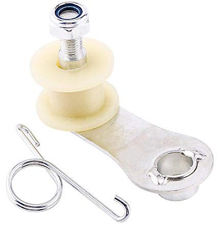 Yctze pour ressort tension chaîne quad pour tendeur de chaine moto Glisseur de rouleau de guide de chaîne glisseur de rouleau de guide de réglage de tension de tendeur de chaîne pour moto de vélo de
