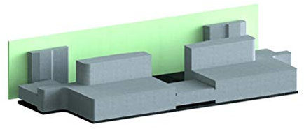 Schallschutzelement Dallmer DallFlex z.Montage m.Ablaufgehäuse u.Duschrinnen 539090