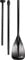 F2 ALU Paddle ~ 3 TEILIG VERSTELLBAR 165-215 cm Allround PADDEL FÜR SUP