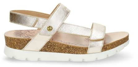 Panama Jack Women's Sandals, Selma Shine B1, Oro/Gold, 36 EU