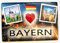 Bayern,Bavaria,Deutschland, Germany,Souvenir,Kühlschrankmagnet,Geschenkartikel, Reiseandenken 1212