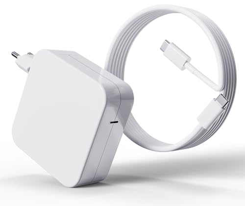 Mac Book Pro Ladegerät 96W 20.5V 4.7A USB C Ladegerät für MacBook Pro 15/16/13/14 Zoll 2021/2020/2019; MacBook Air 13 Zoll 2020/2019/2018; i-Pad Pro 12.9/11 Zoll 2020/2018 mit Ladekabel MacBook USB C
