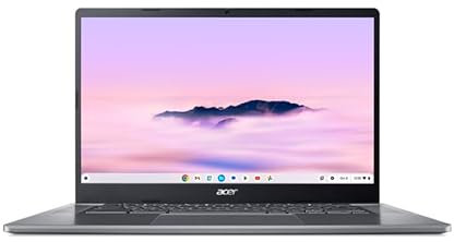 ACER Chromebook Plus 515 CB515-2H-30U9, Ordinateur Portable 15,6'' Full HD IPS, PC Portable (Intel Core i3-1215U, RAM 8Go, 128Go UFS, Intel UHD Graphics, Chrome OS) Laptop Gris, Clavier AZERTY