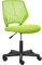 Yaheetech ergonomisch Schreibtischstuhl Bürostuhl ohne Armlehnen Drehstuhl mit Rücklehne Arbeitsstuhl höhenverstellbar 136 kg belastbar 50 x 55 x 79-92 cm Grün