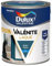 Dulux Valentine Peinture Laque Valénite Intérieur et Extérieur Multi-supports - Finition parfaite et lisse, Formule Haute Résistance - Mat Bleu Paon 2 L