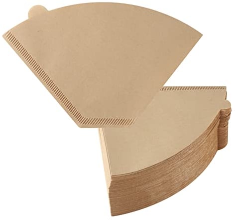 160 Stück Kaffeefilter Papier, Größe 4, U-Form Filter Kaffee Kaffeefilterpapier Kaffee Extraktionsfilter Coffee Filter Paper Kaffeezubehör für Zuhause Büro Filterbecher Handfilter (8-12 Tassen)