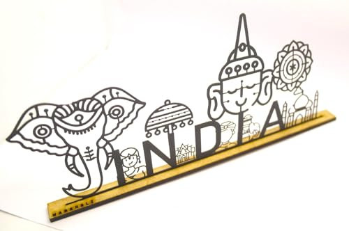 INDIEN ! Geschenk INDIEN ! Indien Gutschein zum Geburtstag, Weihnachten. Geschenkkarte Geschenkgutschein (166mm Länge)