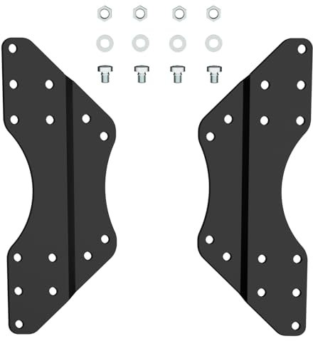 Pholiten VESA Conversion Plate VESA Adjustable Adapter for Monitor Arm TV Wall Mount VESA Extension Panel Convertible Dimensions 100x150/150x100/100x200/200x100/150x150/150x200/200x150/200x150/200x200