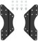 Pholiten VESA Conversion Plate VESA Adjustable Adapter for Monitor Arm TV Wall Mount VESA Extension Panel Convertible Dimensions 100x150/150x100/100x200/200x100/150x150/150x200/200x150/200x150/200x200