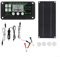 Kit pannello solare da 600 W, 18 V, 100 A MPPT, caricabatterie portatile in silicone monocristallino, kit di ricarica della batteria per camper, roulotte, auto