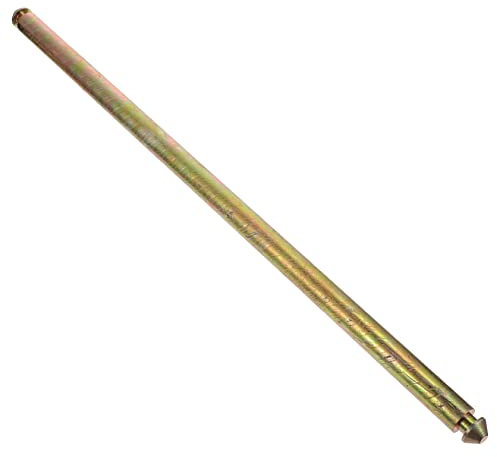 Zerodeko 1 Pc pièces détachées poubelle Accessoires de conteneur à déchets Axe de roue de conteneur à déchets roues de poubelle outil poubelle axe de roue de poubelle partie poubelle acier