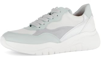 Gabor Damen Low-Top Sneaker, Frauen Halbschuhe,schnürschuhe,schnürer,straßenschuhe,Strassenschuhe,Sportschuhe,Mint Kombi,35.5 EU / 3 UK