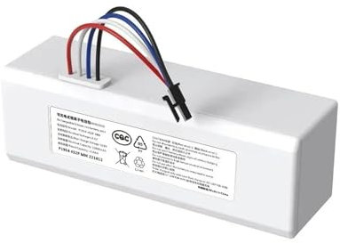 Zhyepou Batería P1904-4S1P-MM de 14,4 V y 12800 mAh. Compatible con la batería de Accesorios for aspiradora Robot Xiaomi Mijia 1C STYTJ01ZHM(5200mAh)