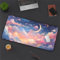 Mouse Mat,800x300x3mm Gaming Mouse Pad, XXL Gaming Mousepad, Improved Precision and Speed Table Mat Large Size, Laptop, Office, Home and Travel (Moon Cloud Pink)