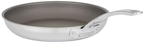 Viking PureGlide Pro 3-Ply Nonstick 12 Inch Frying Pan,Titanium Interior, Oven and Broiler Safe, Induction Ready