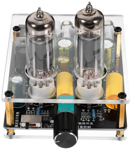 WATIIFUFU 6k4/6a2 Vacuum Tube Preamp Amplifier Board with Boost Version, Stereo Tube Pre Amplifier for DIY Home Theater and Turntable Audio System, Dc12-16v Power Compatible