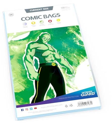 Ultimate Guard Comic Bags Current Size (100)
