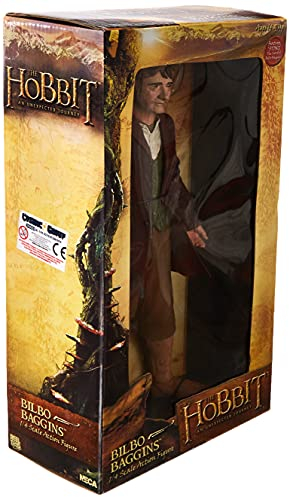 NECA NECA46846 - The Hobbit - Bilbo Beutlin Figure, 30 cm