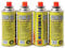 4 Butane Gas Bottles Heater Cooker Canister Camping BBQ Home