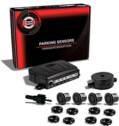 ParkSafe 'Multi-Angle' Back-up alert (Tow-bar compatible) incl. 4 Gloss Black Sensors/Buzzer (12/24V)
