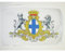 AZ FLAG Drapeau Armoiries de Marseille 45x30cm - PAVILLON Marseillais - Ville de Marseille 30 x 45 cm Haute qualité