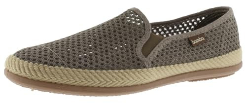 victoria Alpargatas Bamba André Rejilla & Elásticos Laterales & Trenza Textil 520031 para Hombre Taupe 43