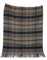 Rotfuchs Decke Wolldecke Kuscheldecke Plaid Wohndecke Karo beige grau 100% Wolle (Merino) R-114