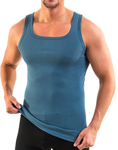 HERMKO 16025 Herren Tank Top angenehm weich Dank Modal Exclusive by