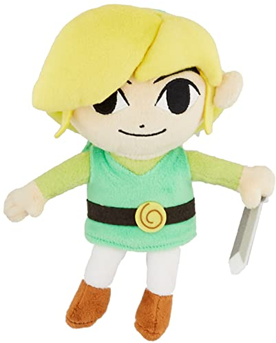 Sanei The Legend of Zelda The Wind Waker 17,8 cm HD Link Plüsch