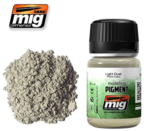 Ammo MIG-3002 Pigmente (35 ml) Heller Staub, Mehrfarbig