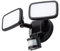 LITECRAFT Alma Floodlight Twin LED Outdoor Fitting with PIR Motion Sensor - Black
