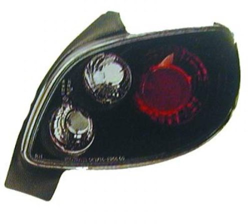 in.pro. 4225495 HD Rückleuchten Peugeot 206 CC, Baujahr: ab 98, klar-schwarz