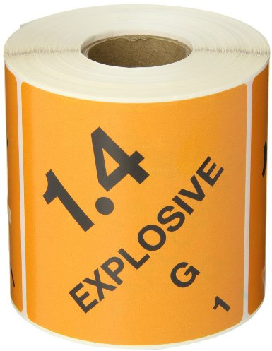 Tape Logic 4 x 4 - 1.4 - Explosive - G 1 Labels