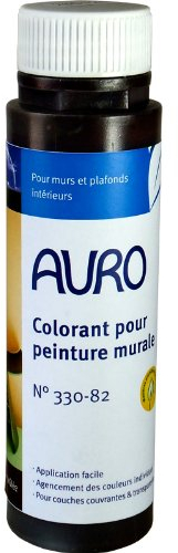 AURO Vollton- und Abtönfarbe Nr. 330-0,25 L Voll- u. Abtönfarben Umbra-gebrannt