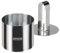 Guardini, Emporte-pièce rond avec piston Ø 7 cm, Acier inoxydable, Argent