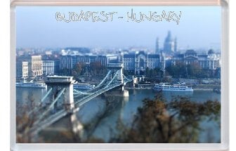 Budapest - Hungary - Europe - Jumbo Fridge Magnet