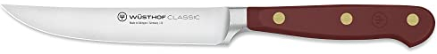 WÜSTHOF Classic Coltello da bistecca 12 cm, Tasty Sumac (rosso scuro)