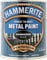 Hammerite Metal Paint Hammered 750ml Black (826088)