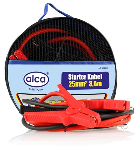 alca® Starter Kabel L Starthilfekabel 25qmm 3,5 m DIN CCA